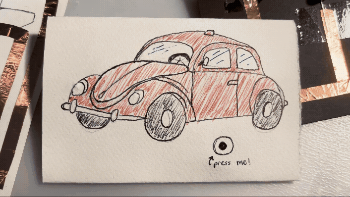 Car headlight circuit reusing the parallel circuit method.