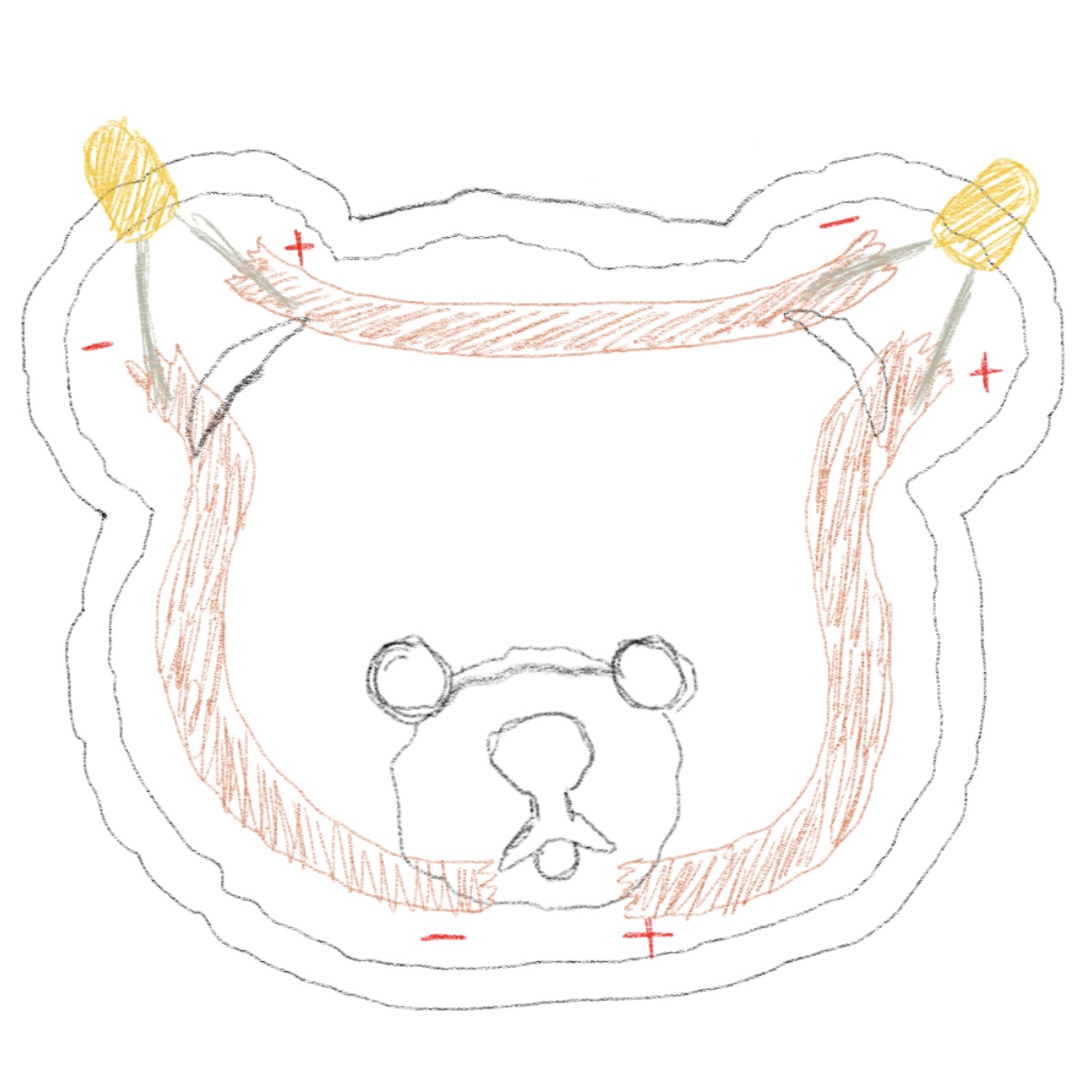Object-interaction with a cup placed down on a coaster. The bulb lights up when the cup is placed down.